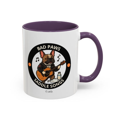 Funny Dog Mug – Funny Coffee Cup for Dog Lovers – Bad Paws