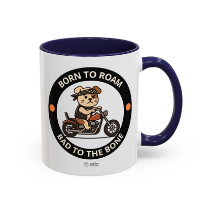 Funny Dog Mug – Funny Coffee Cup for Dog Lovers – Born To Roam
