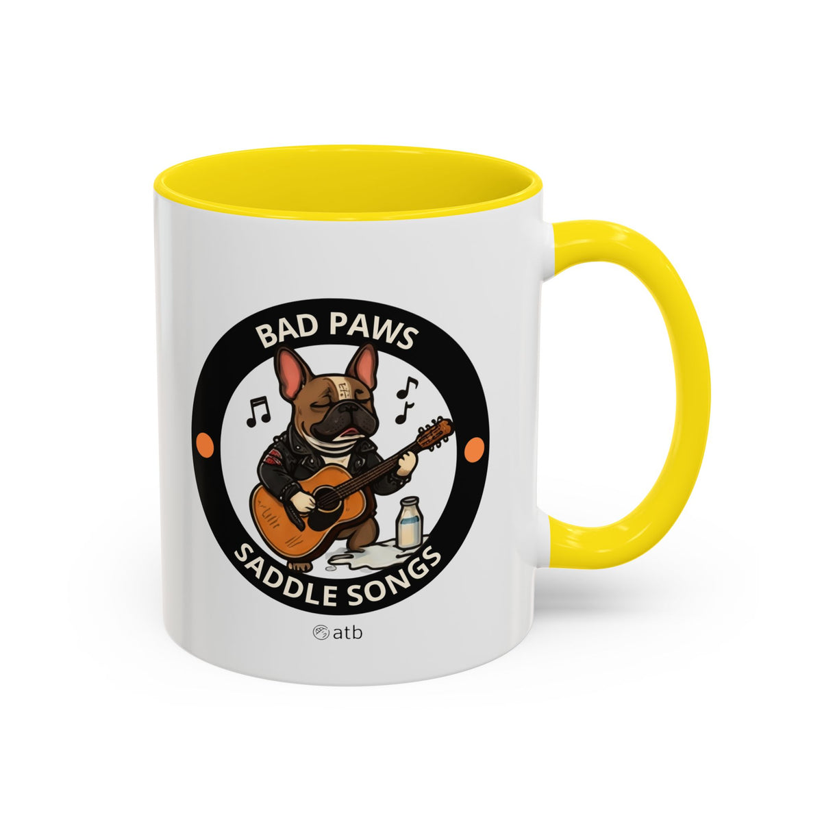 Funny Dog Mug – Funny Coffee Cup for Dog Lovers – Bad Paws