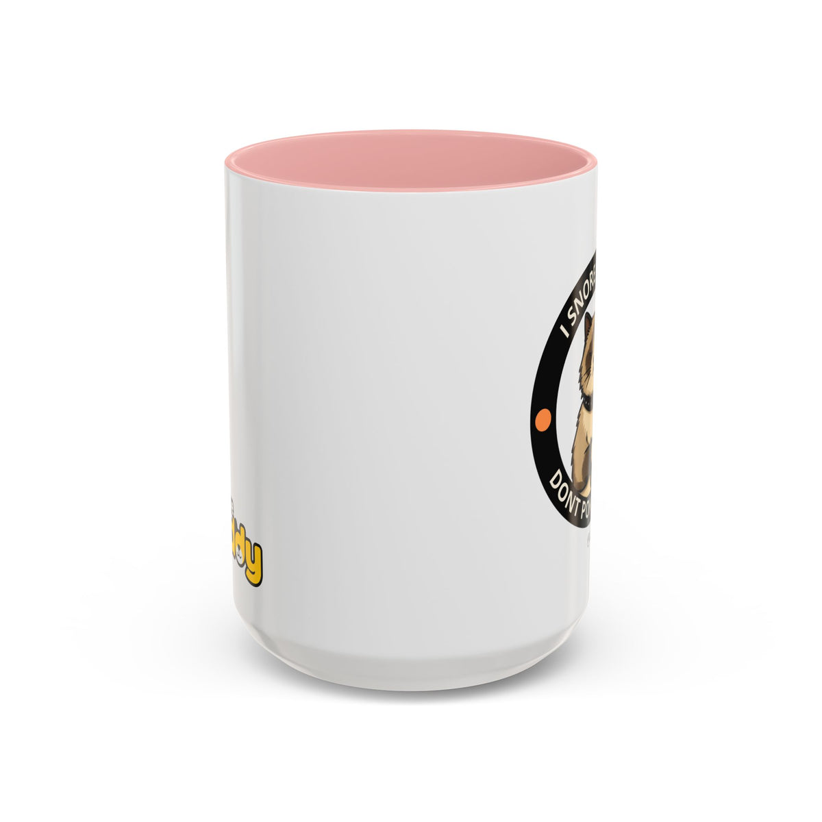 Funny Cat Mug – Funny Coffee Cup for Cat Lovers – I Snore, I Scars