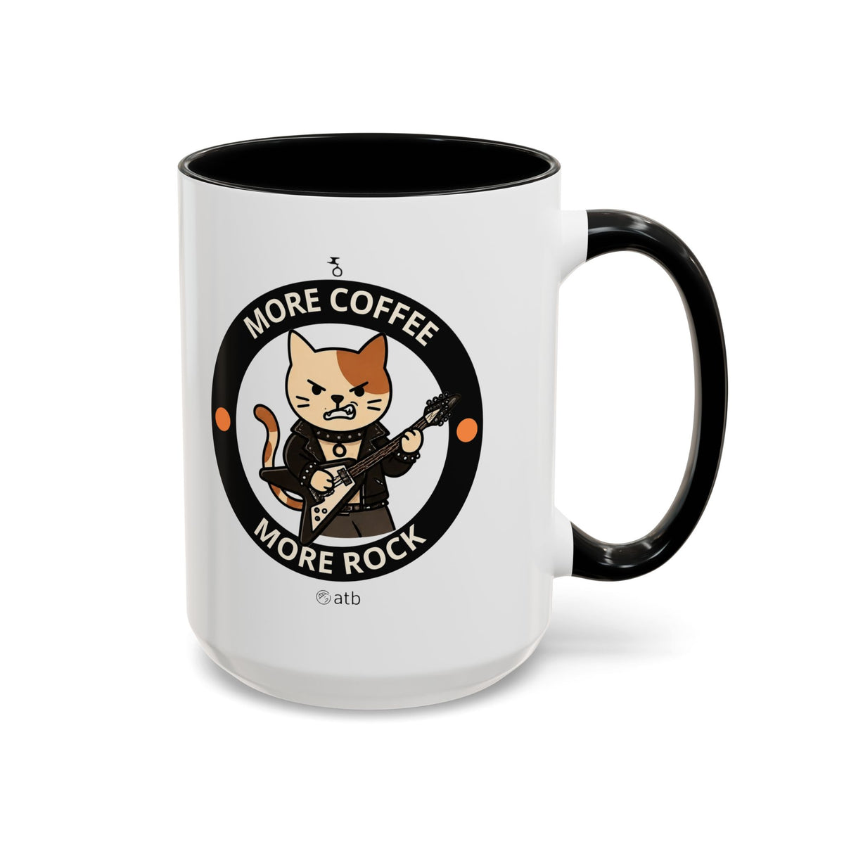 Funny Cat Mug – Funny Coffee Cup for Cat Lovers – More Coffee