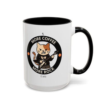 Funny Cat Mug – Funny Coffee Cup for Cat Lovers – More Coffee