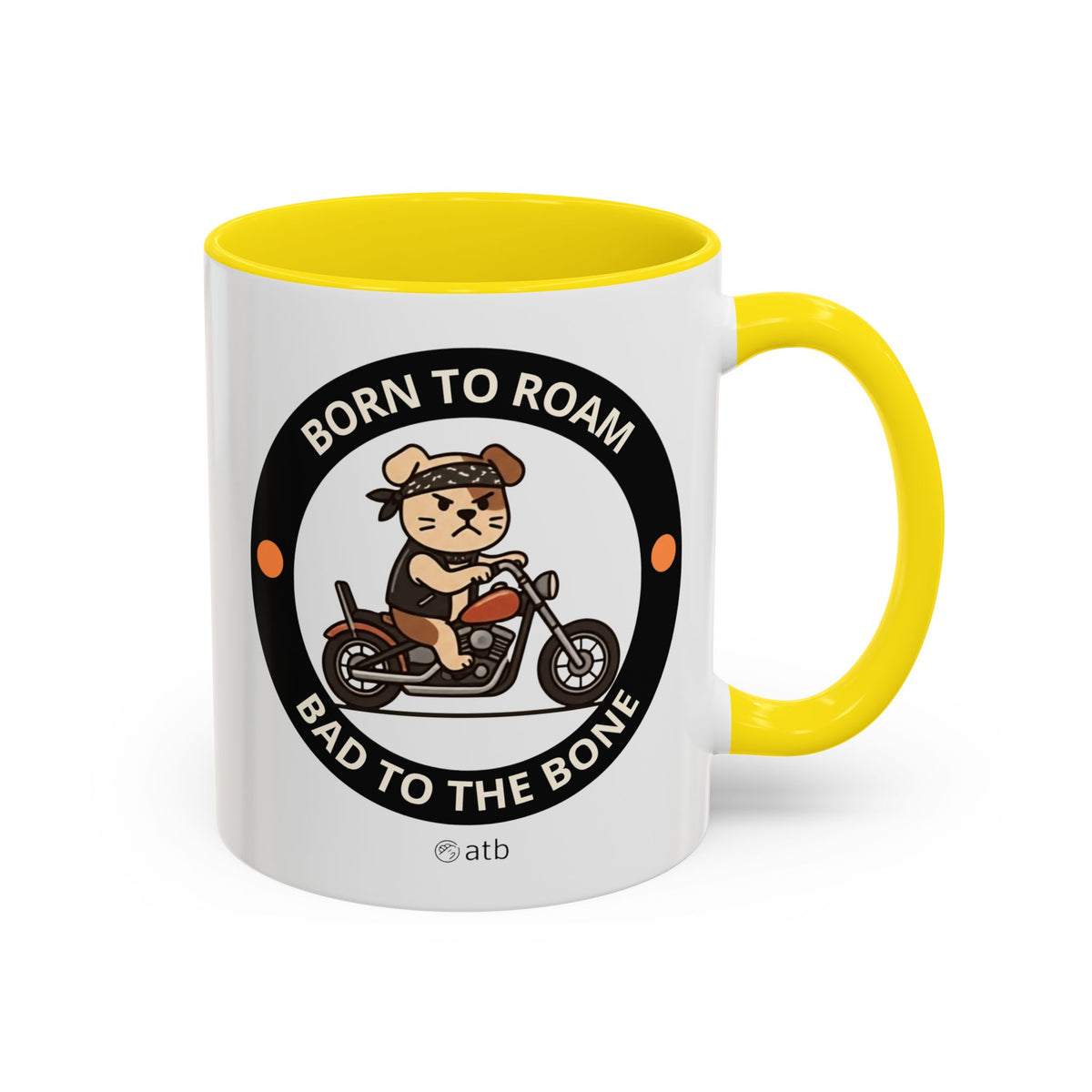 Funny Dog Mug – Funny Coffee Cup for Dog Lovers – Born To Roam