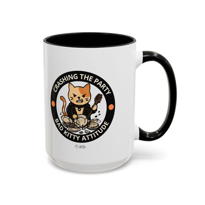 Funny Cat Mug – Funny Coffee Cup for Cat Lovers – Crashing The Party