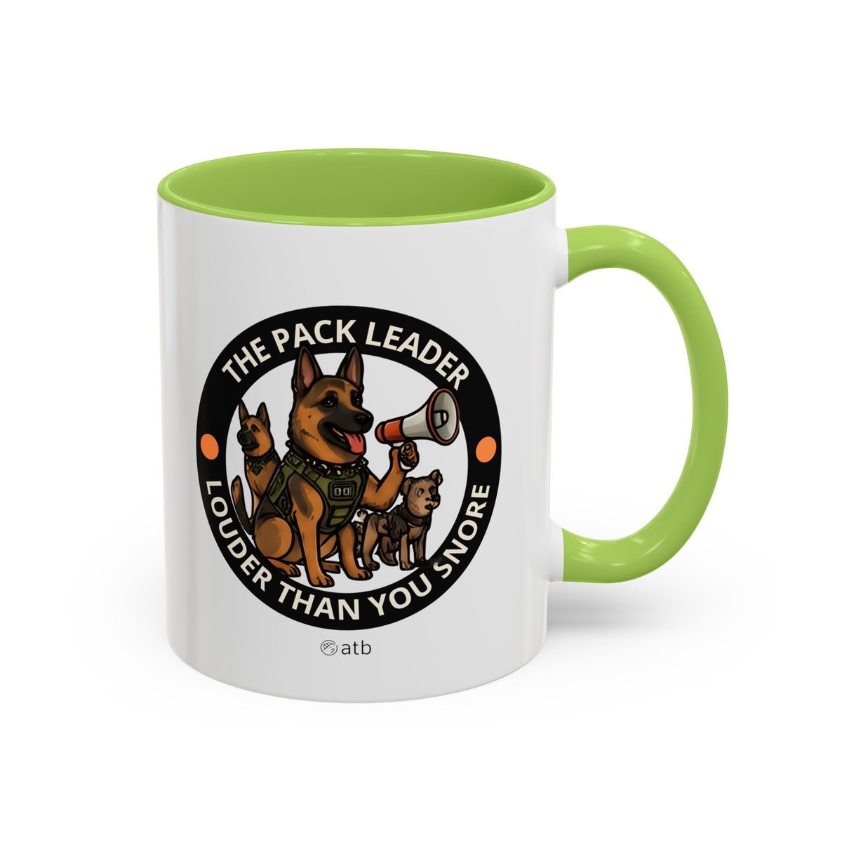 Funny Dog Mug – Funny Coffee Cup for Dog Lovers – The Pack Leader