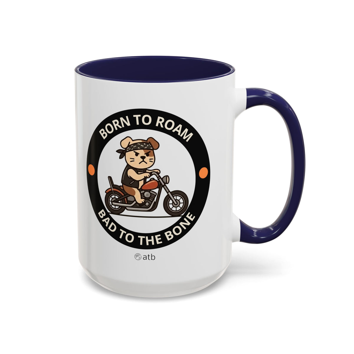 Funny Dog Mug – Funny Coffee Cup for Dog Lovers – Born To Roam