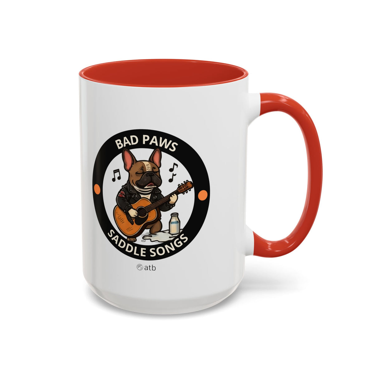 Funny Dog Mug – Funny Coffee Cup for Dog Lovers – Bad Paws