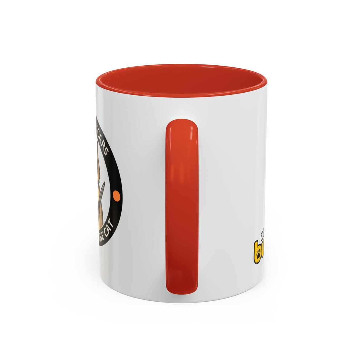 Funny Cat Mug – Funny Coffee Cup for Cat Lovers – I Snore, I Scars
