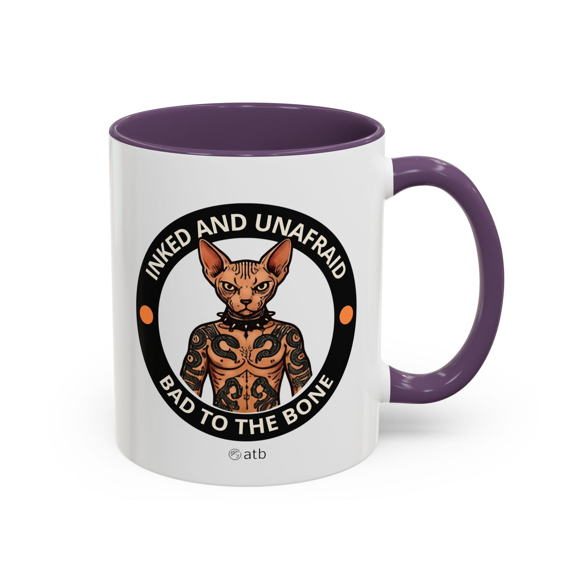 Copy of Funny Cat Mug – Funny Coffee Cup for Cat Lovers – Inked And Unafraid