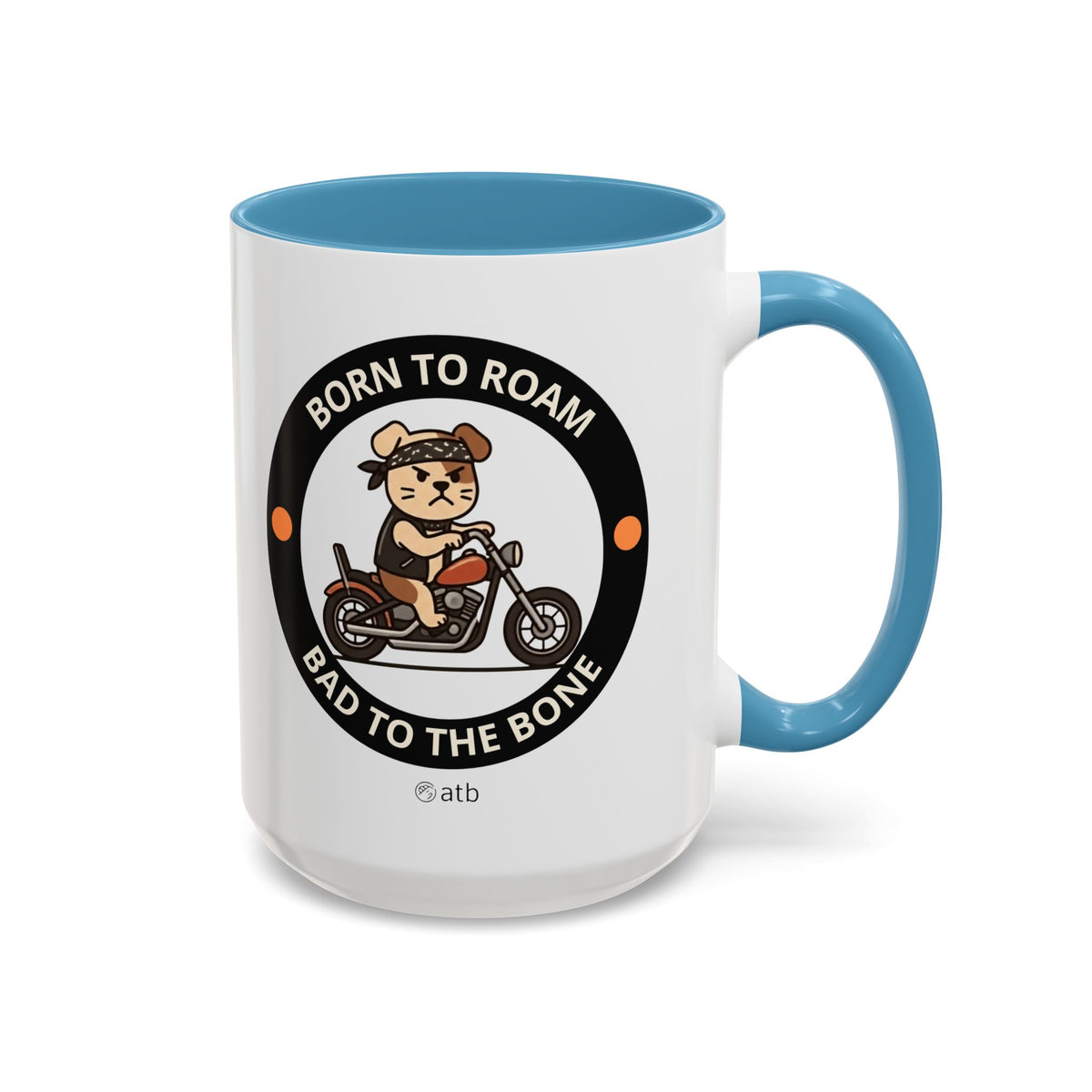 Funny Dog Mug – Funny Coffee Cup for Dog Lovers – Born To Roam