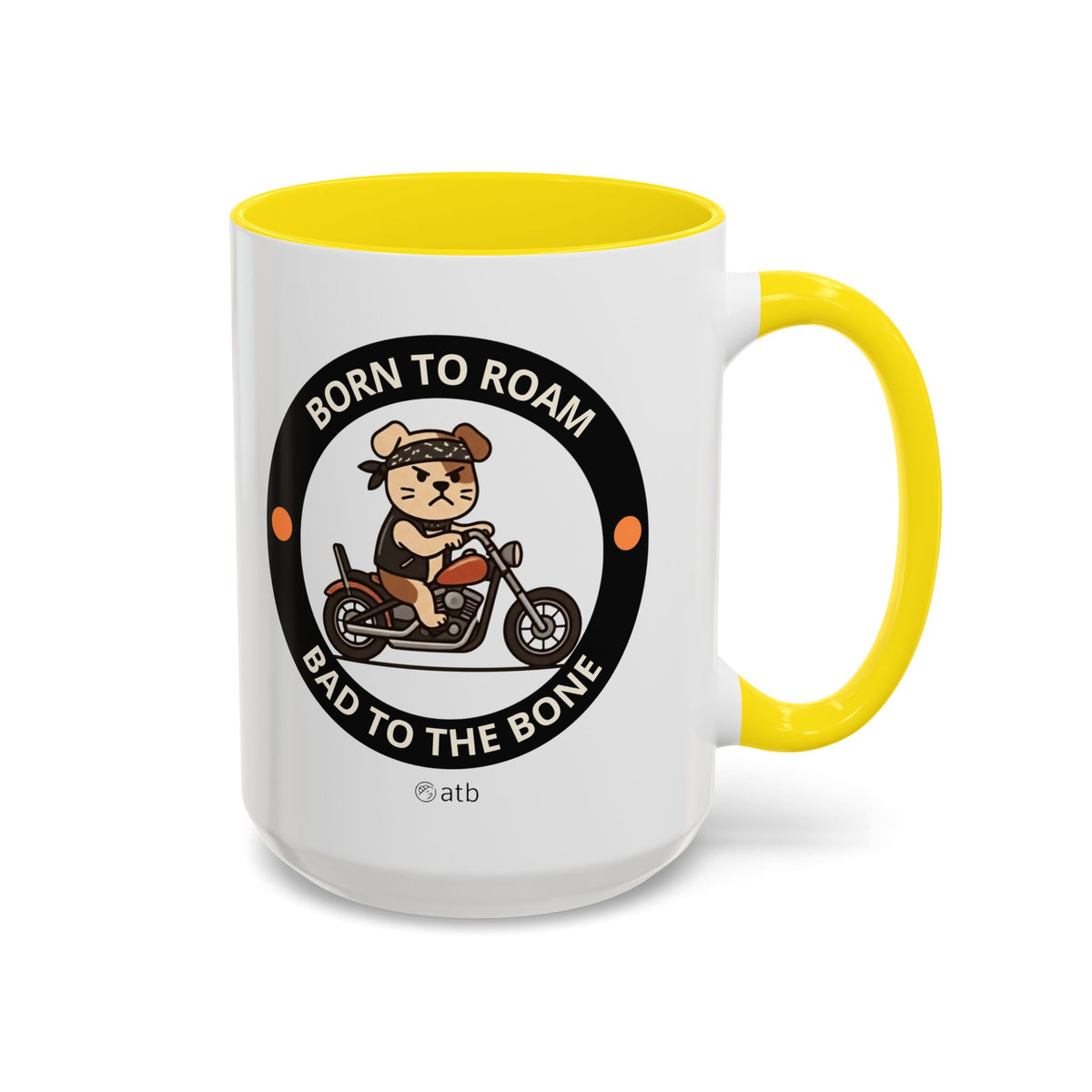 Funny Dog Mug – Funny Coffee Cup for Dog Lovers – Born To Roam