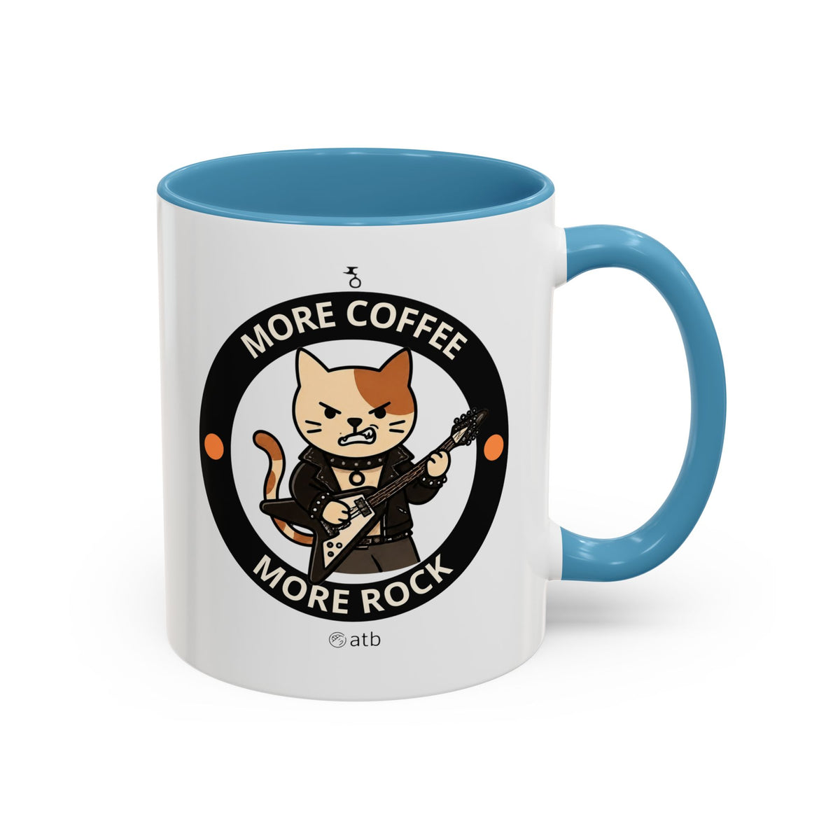Funny Cat Mug – Funny Coffee Cup for Cat Lovers – More Coffee