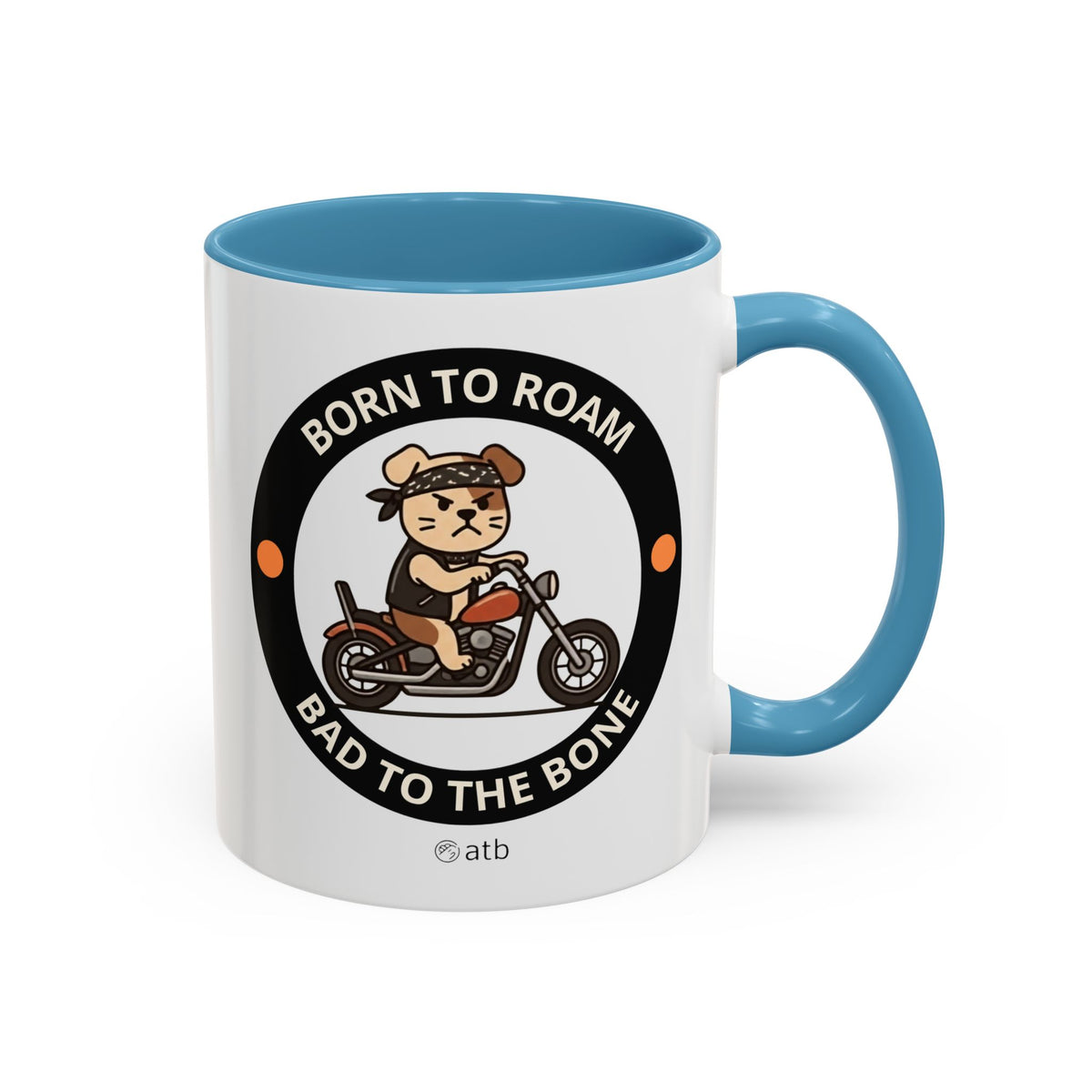 Funny Dog Mug – Funny Coffee Cup for Dog Lovers – Born To Roam