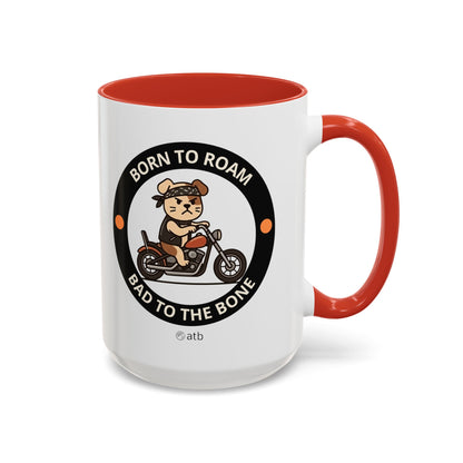 Funny Dog Mug – Funny Coffee Cup for Dog Lovers – Born To Roam