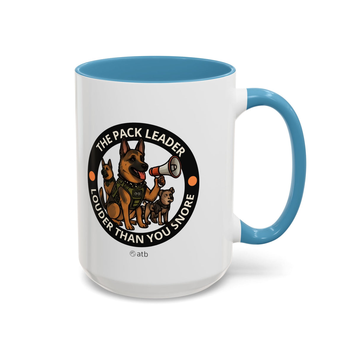 Funny Dog Mug – Funny Coffee Cup for Dog Lovers – The Pack Leader