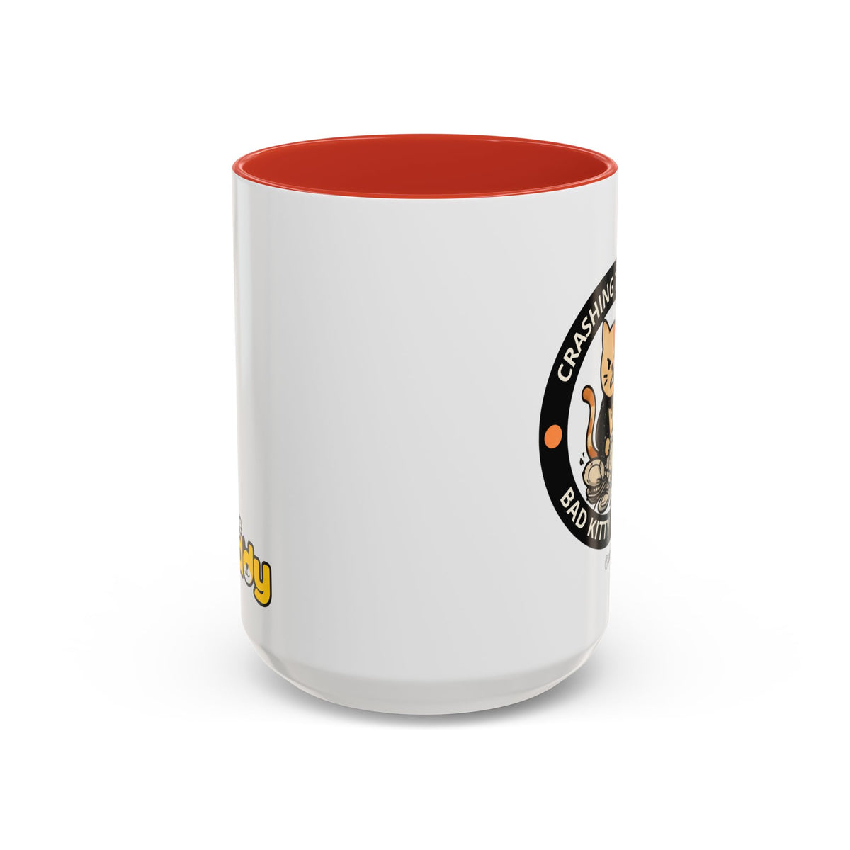Funny Cat Mug – Funny Coffee Cup for Cat Lovers – Crashing The Party