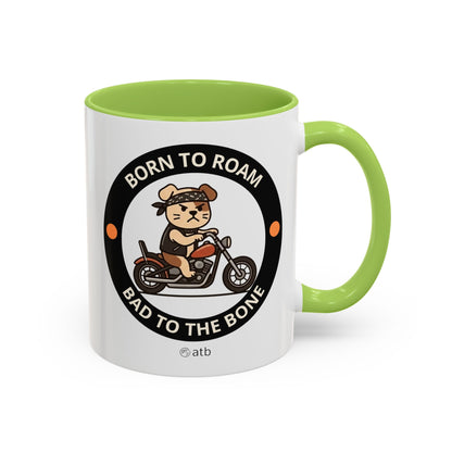 Funny Dog Mug – Funny Coffee Cup for Dog Lovers – Born To Roam