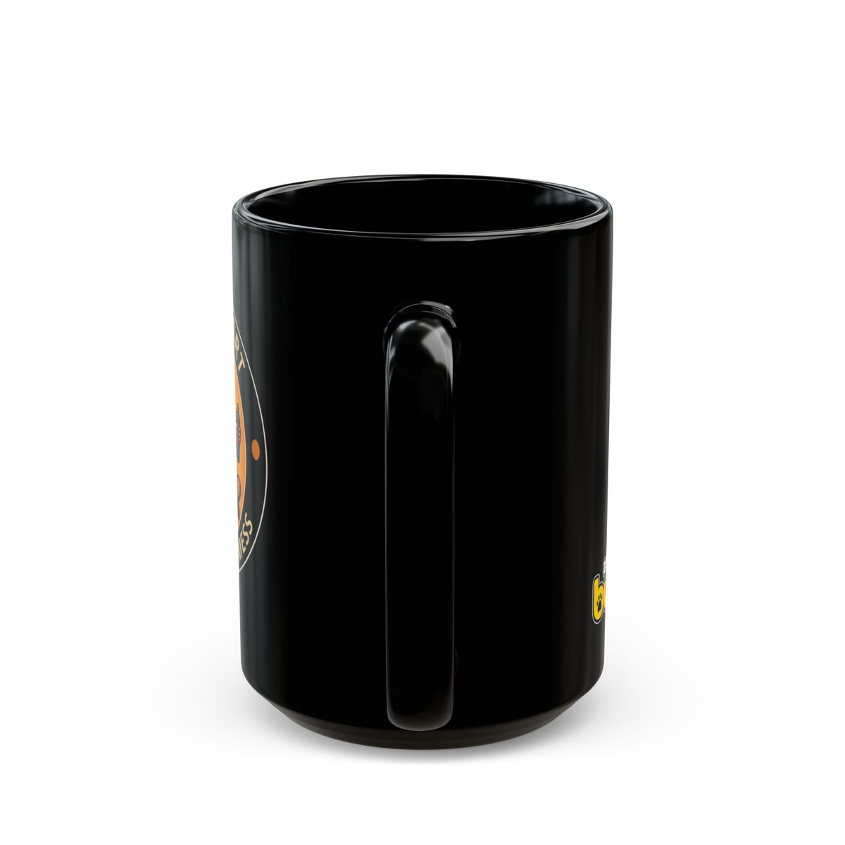 Rock Dog Mug – Funny Black Coffee Cup for Dog Lovers – Wild Heart