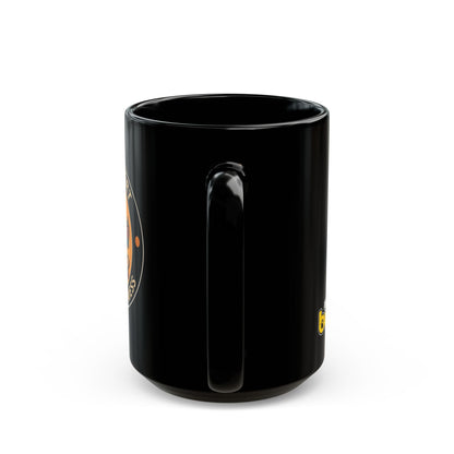 Rock Dog Mug – Funny Black Coffee Cup for Dog Lovers – Wild Heart