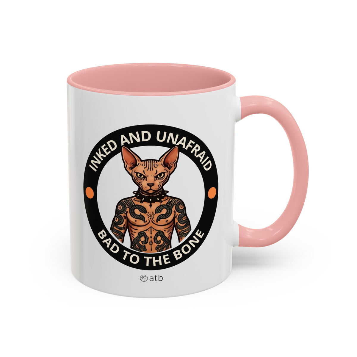 Copy of Funny Cat Mug – Funny Coffee Cup for Cat Lovers – Inked And Unafraid