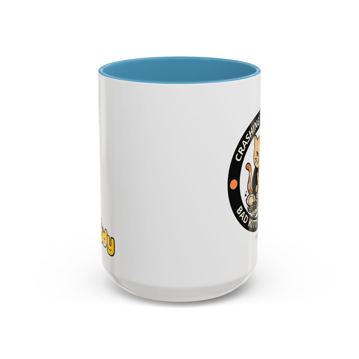 Funny Cat Mug – Funny Coffee Cup for Cat Lovers – Crashing The Party