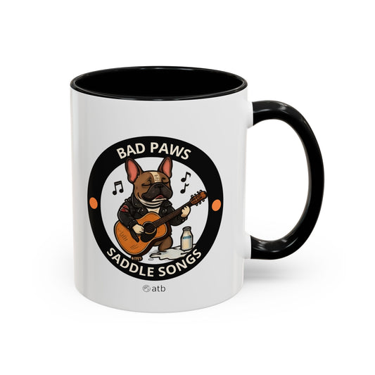 Funny Dog Mug – Funny Coffee Cup for Dog Lovers – Bad Paws