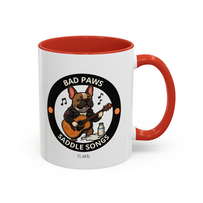 Funny Dog Mug – Funny Coffee Cup for Dog Lovers – Bad Paws