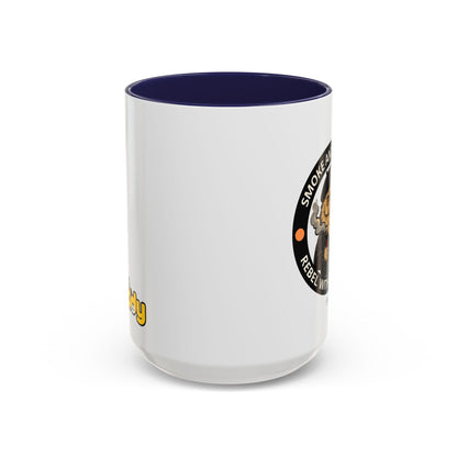 Funny Cat Mug – Funny Coffee Cup for Cat Lovers – Smoke And Mirrors