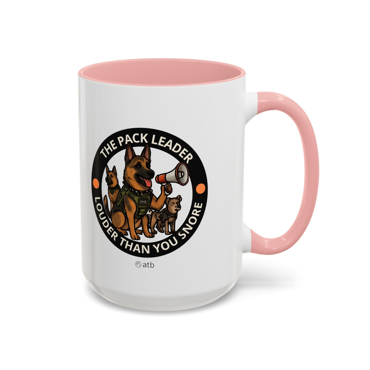 Funny Dog Mug – Funny Coffee Cup for Dog Lovers – The Pack Leader