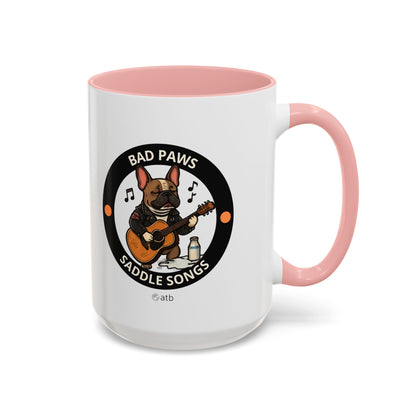 Funny Dog Mug – Funny Coffee Cup for Dog Lovers – Bad Paws