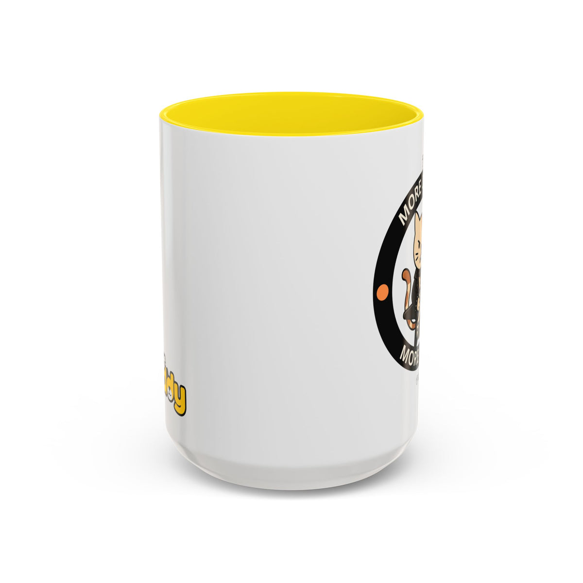 Funny Cat Mug – Funny Coffee Cup for Cat Lovers – More Coffee