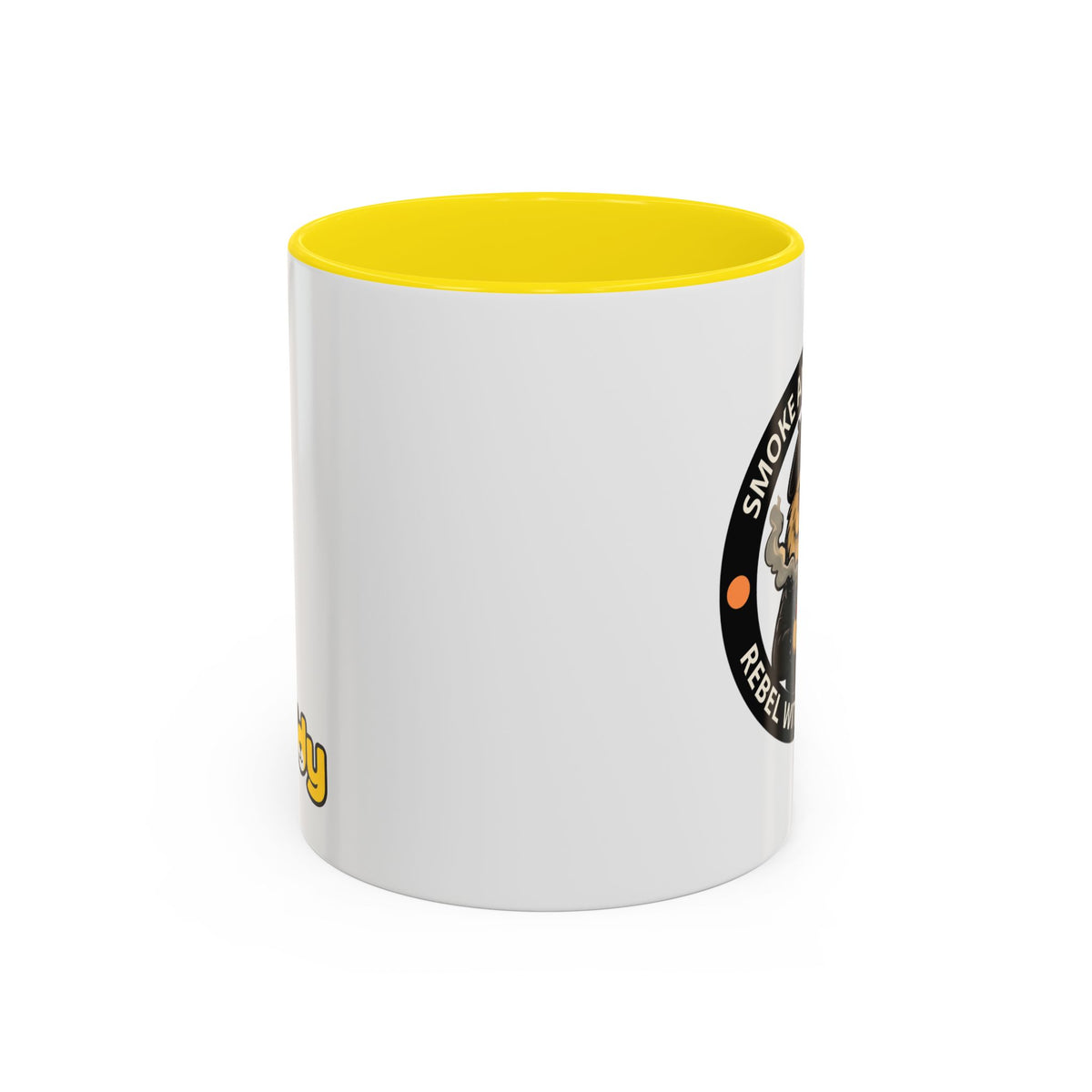 Funny Cat Mug – Funny Coffee Cup for Cat Lovers – Smoke And Mirrors