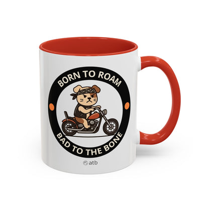 Funny Dog Mug – Funny Coffee Cup for Dog Lovers – Born To Roam