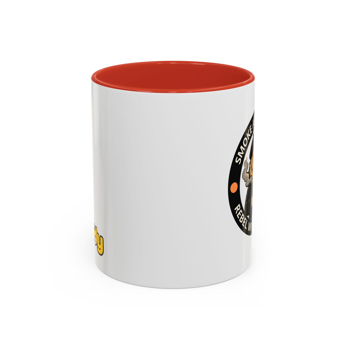 Funny Cat Mug – Funny Coffee Cup for Cat Lovers – Smoke And Mirrors