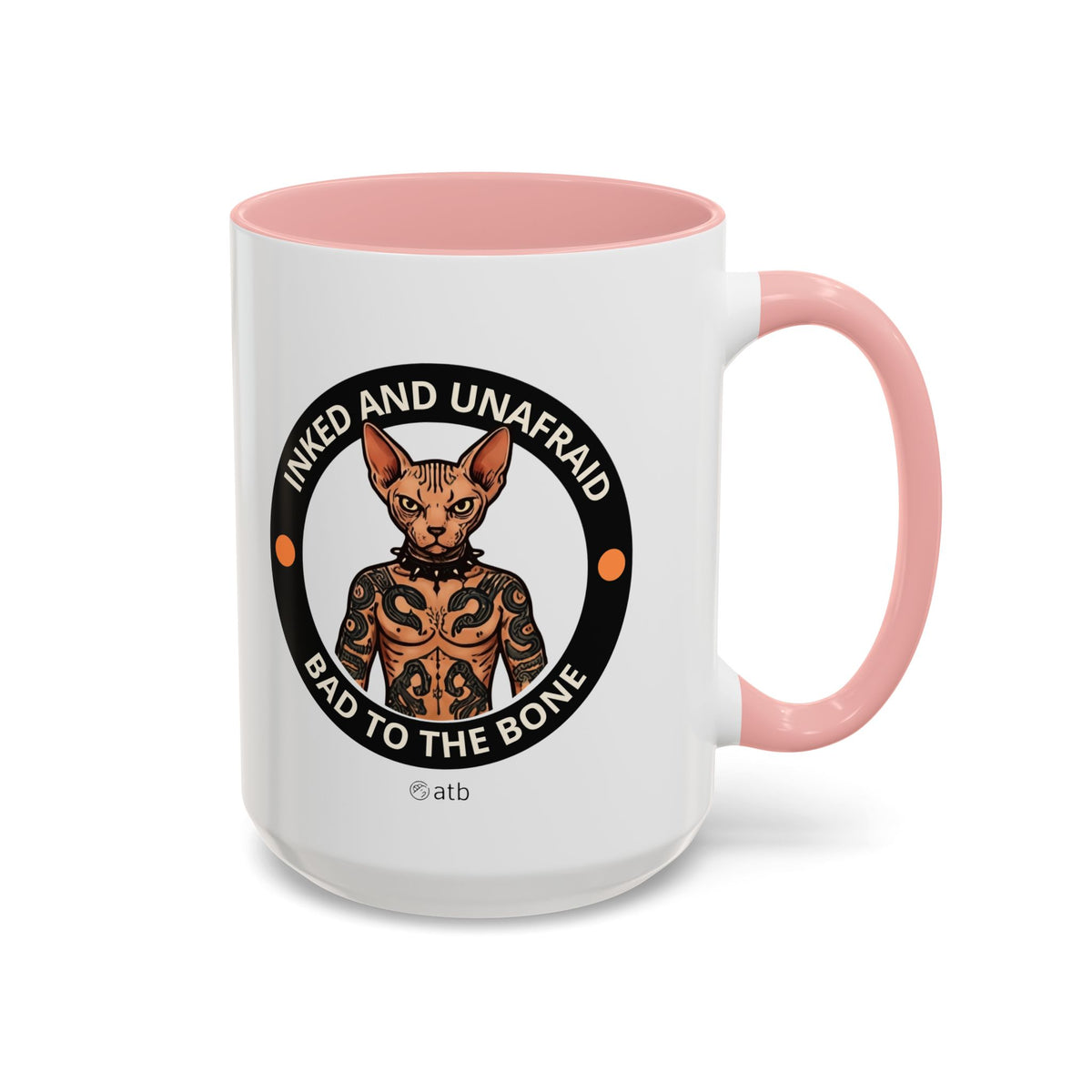 Copy of Funny Cat Mug – Funny Coffee Cup for Cat Lovers – Inked And Unafraid