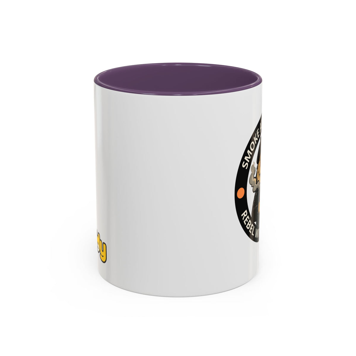 Funny Cat Mug – Funny Coffee Cup for Cat Lovers – Smoke And Mirrors