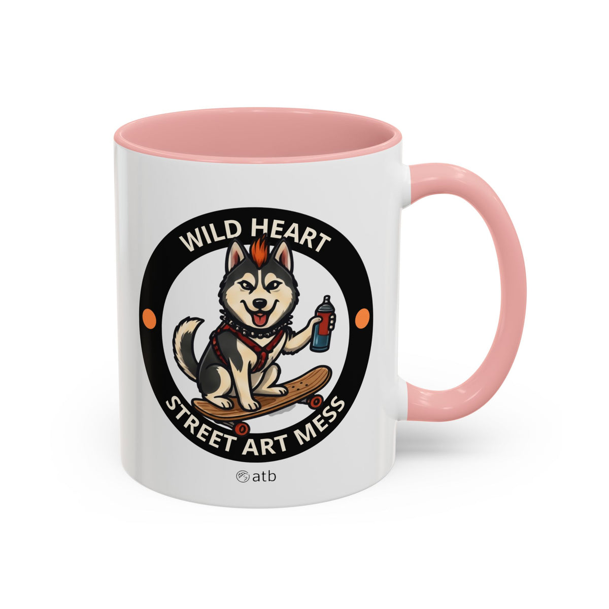 Funny Dog Mug – Funny Coffee Cup for Dog Lovers – Wild Heart