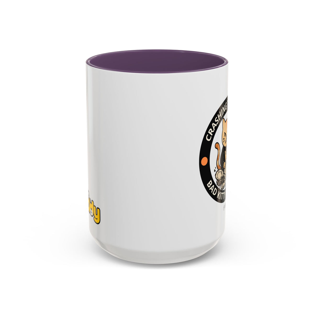 Funny Cat Mug – Funny Coffee Cup for Cat Lovers – Crashing The Party