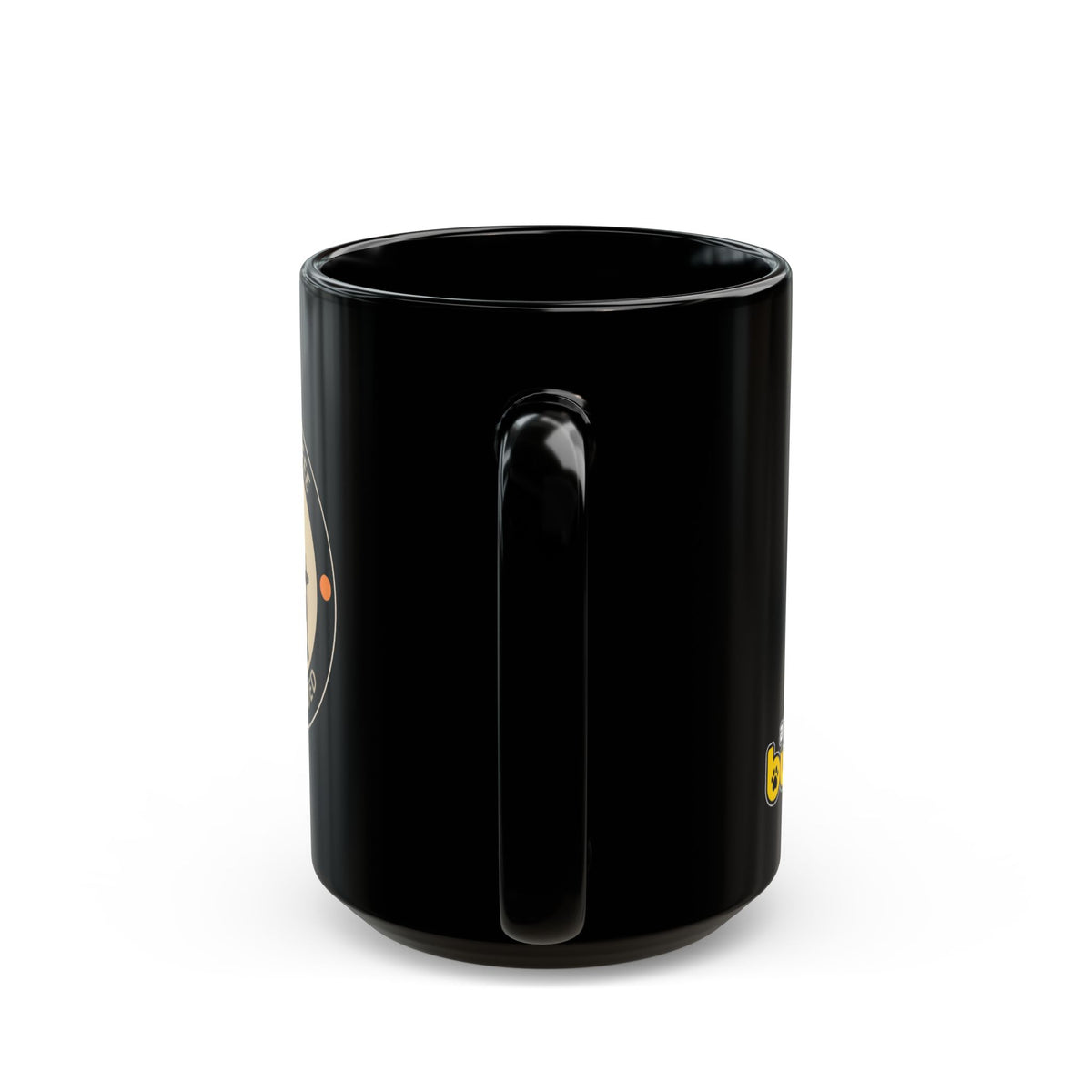 Rock Dog Mug – Funny Black Coffee Cup for Dog Lovers – Good Coffee