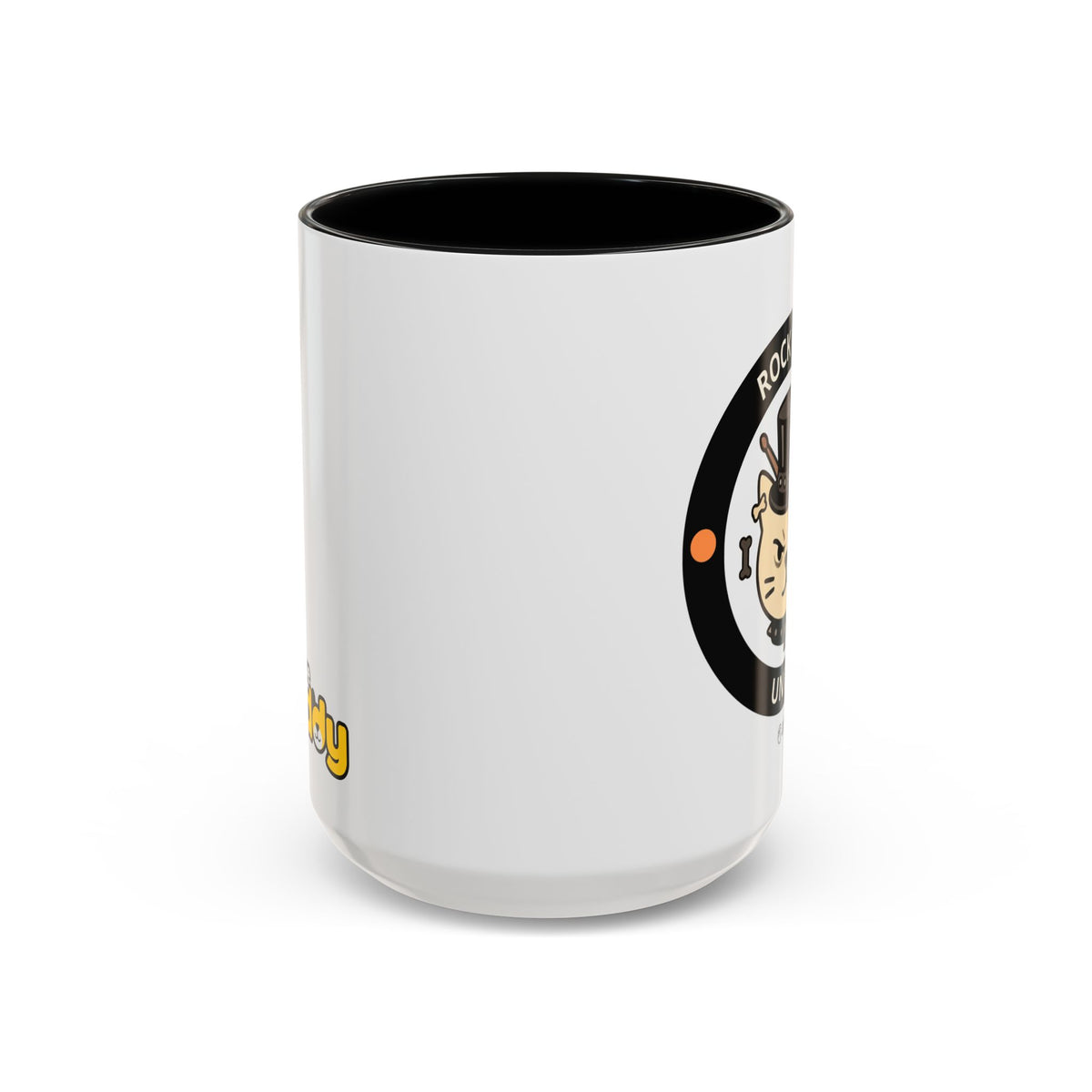 Funny Cat Mug – Funny Coffee Cup for Cat Lovers – Rock Cats
