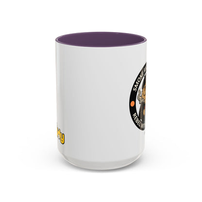 Funny Cat Mug – Funny Coffee Cup for Cat Lovers – Smoke And Mirrors
