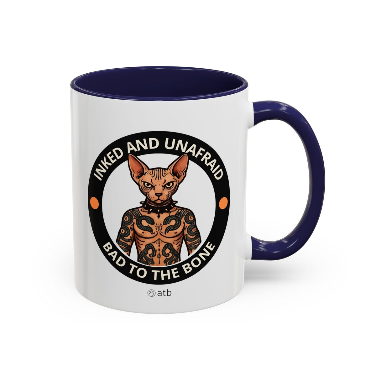 Copy of Funny Cat Mug – Funny Coffee Cup for Cat Lovers – Inked And Unafraid