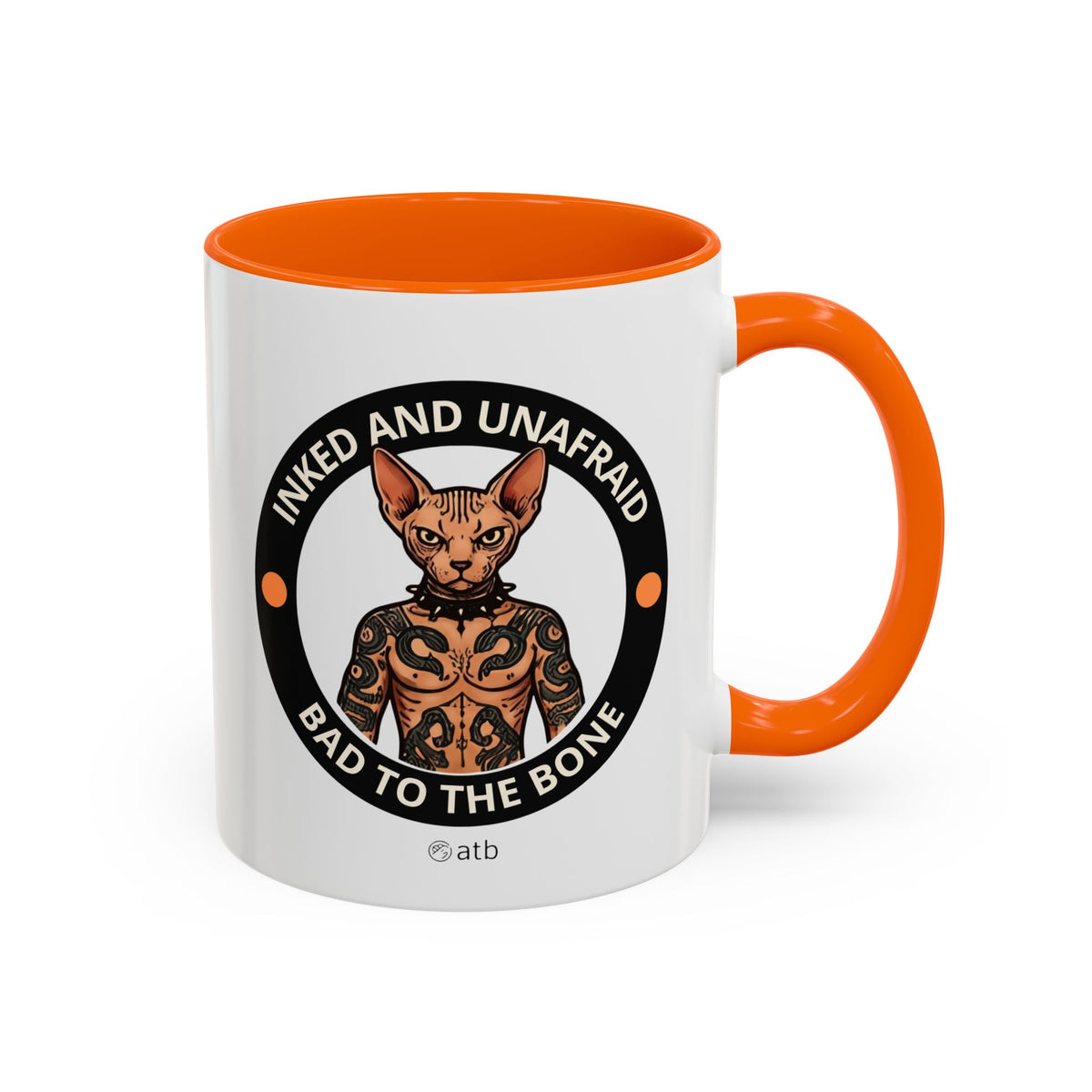 Copy of Funny Cat Mug – Funny Coffee Cup for Cat Lovers – Inked And Unafraid