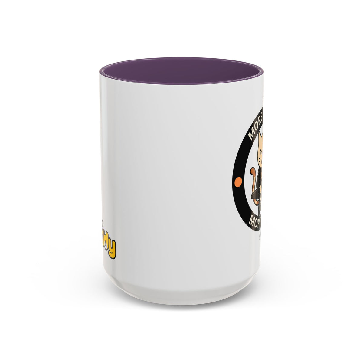 Funny Cat Mug – Funny Coffee Cup for Cat Lovers – More Coffee