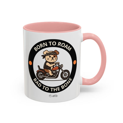 Funny Dog Mug – Funny Coffee Cup for Dog Lovers – Born To Roam