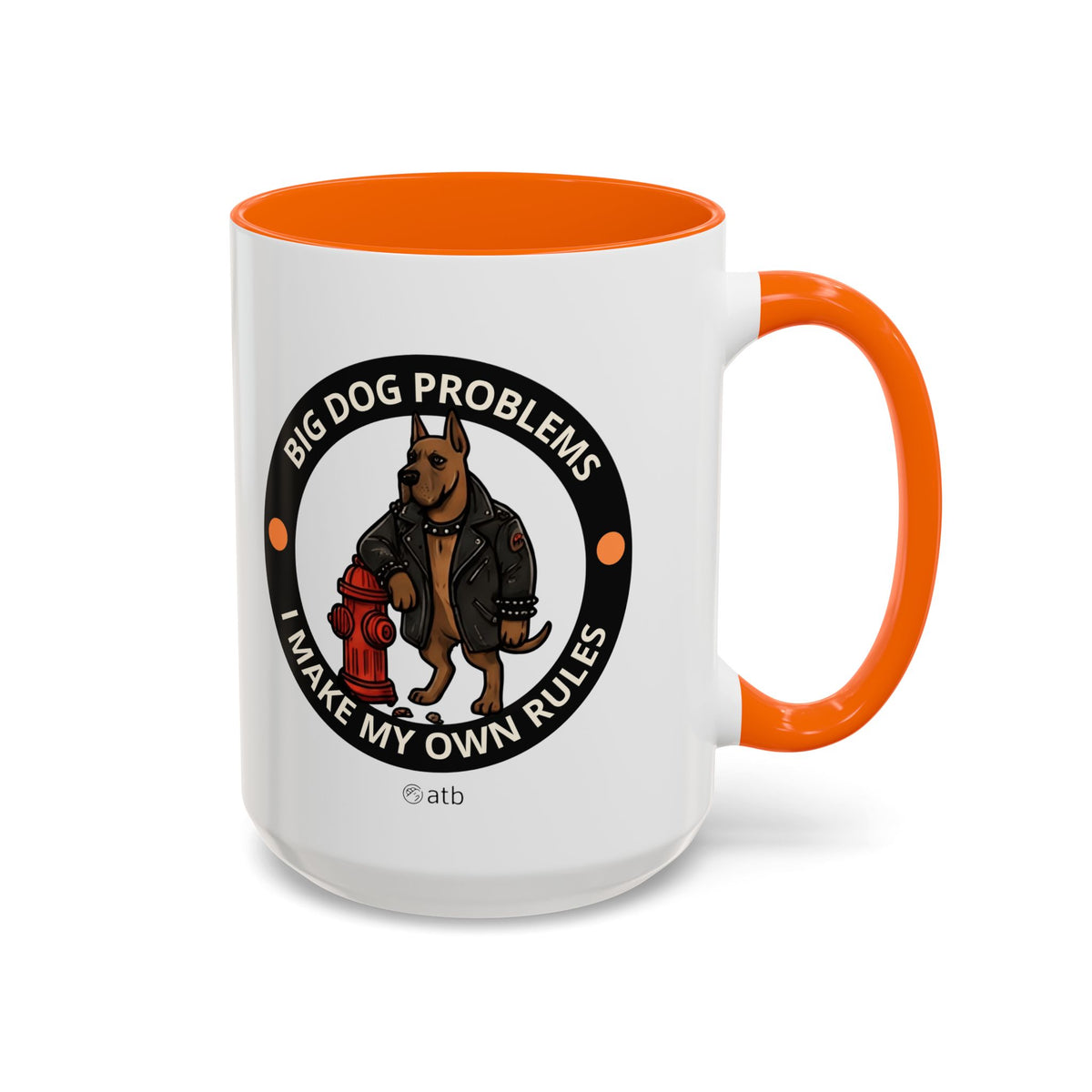 Funny Dog Mug – Funny Coffee Cup for Dog Lovers – Big Dog Problems