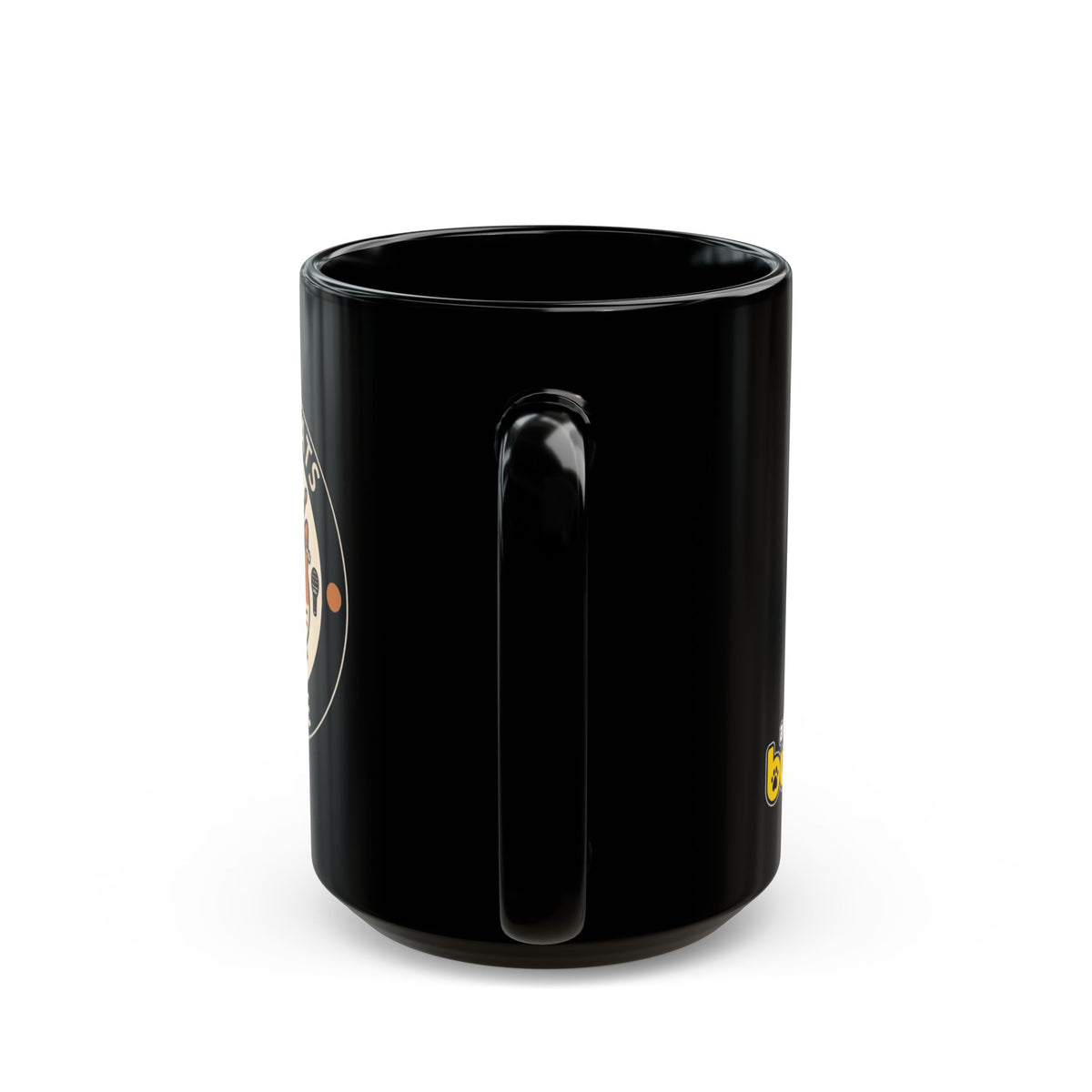 Rock Cat Mug – Funny Black Coffee Cup for Cat Lovers – Rock Cats
