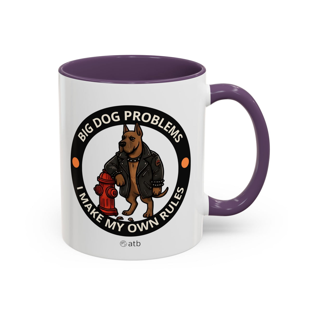 Funny Dog Mug – Funny Coffee Cup for Dog Lovers – Big Dog Problems