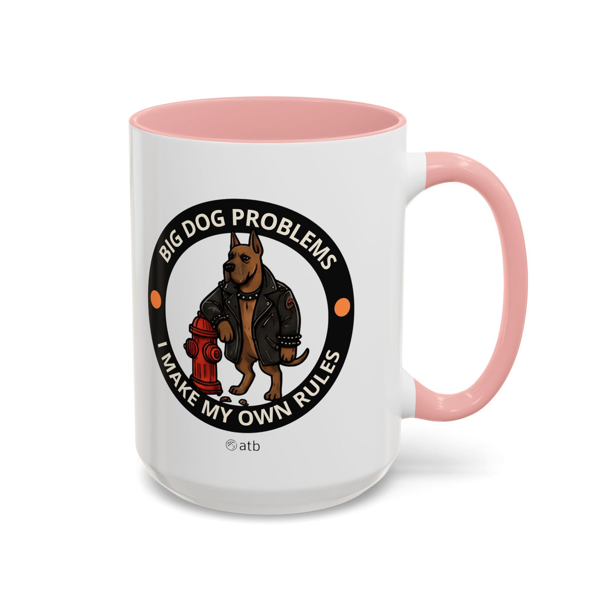 Funny Dog Mug – Funny Coffee Cup for Dog Lovers – Big Dog Problems
