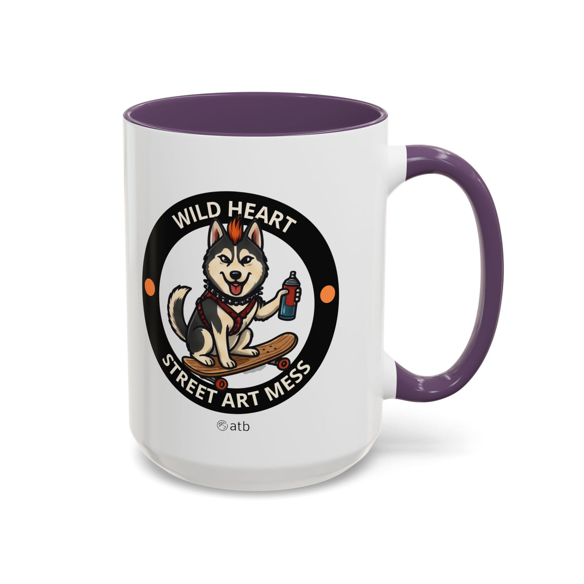 Funny Dog Mug – Funny Coffee Cup for Dog Lovers – Wild Heart